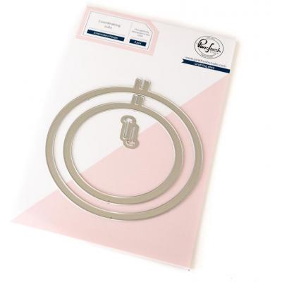 Pinkfresh Studio Die Set - Embroidery Hoops